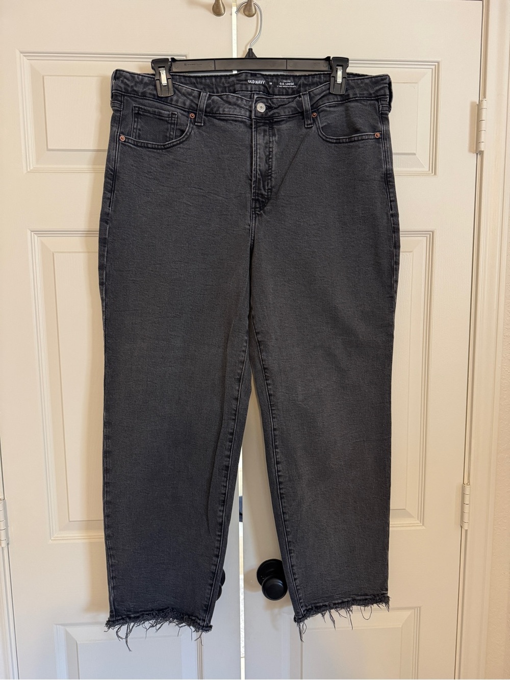 Old Navy Frayed-Hem Jeans